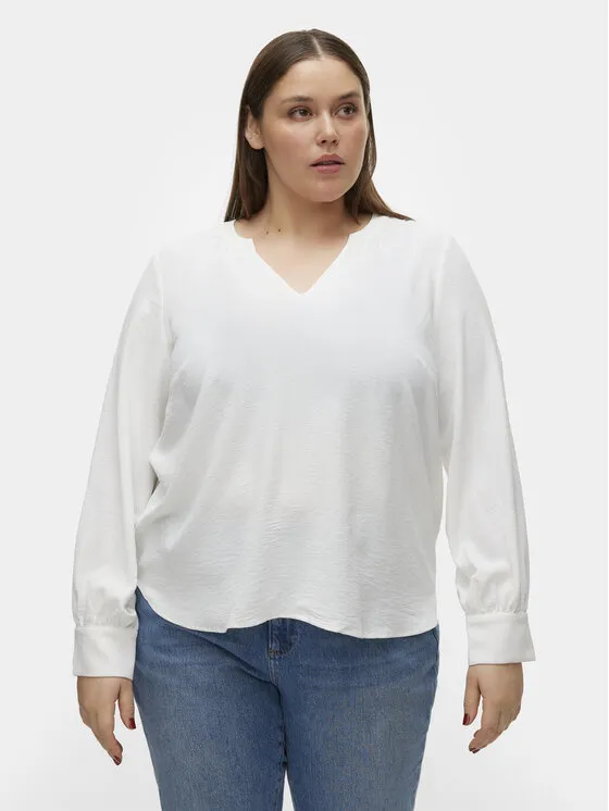 Vero Moda Curve Μπλουζάκι · Λευκό