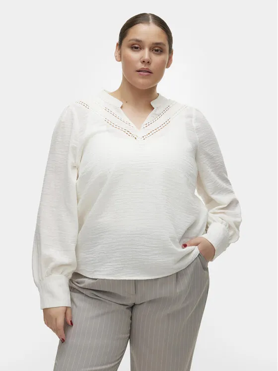 Vero Moda Curve Μπλουζάκι · Λευκό