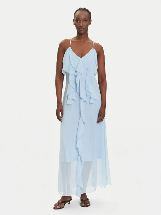 Vero Moda Φόρεμα βραδινό · Γαλάζιο · Maxi