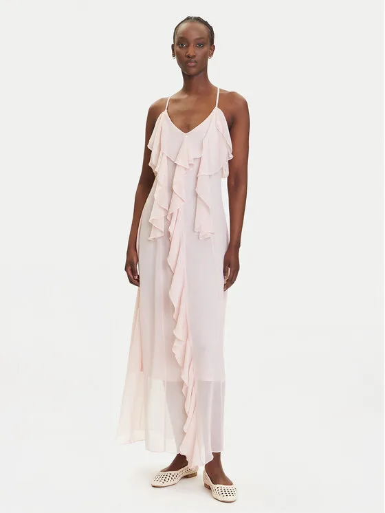 Vero Moda Φόρεμα βραδινό · Ροζ · Maxi