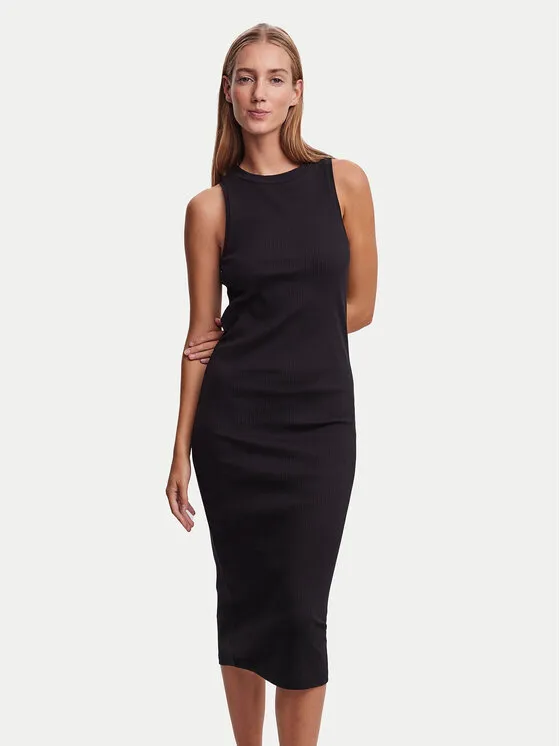 Vero Moda Φόρεμα καλοκαιρινό · Μαύρο · Midi