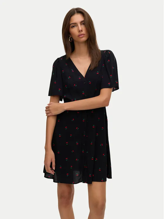Vero Moda Φόρεμα καλοκαιρινό · Μαύρο · Mini