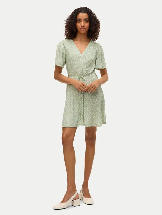 Vero Moda Φόρεμα καλοκαιρινό · Πράσινο · Mini