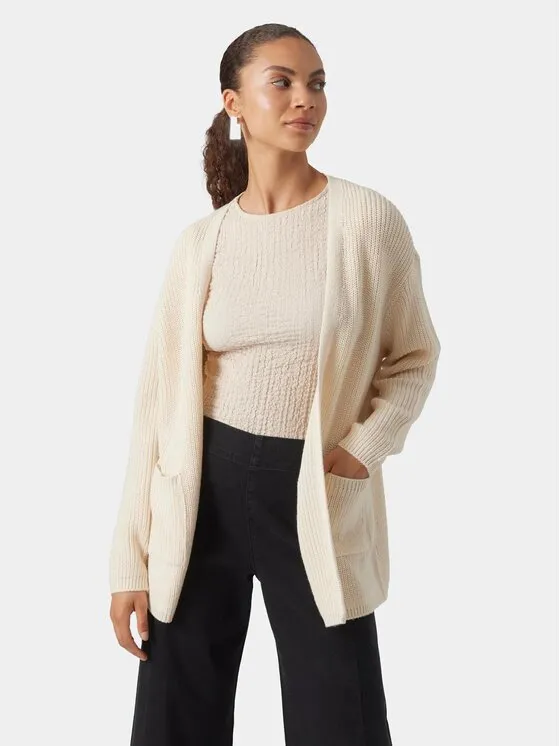 Ζακέτα · Μπεζ · Regular Fit