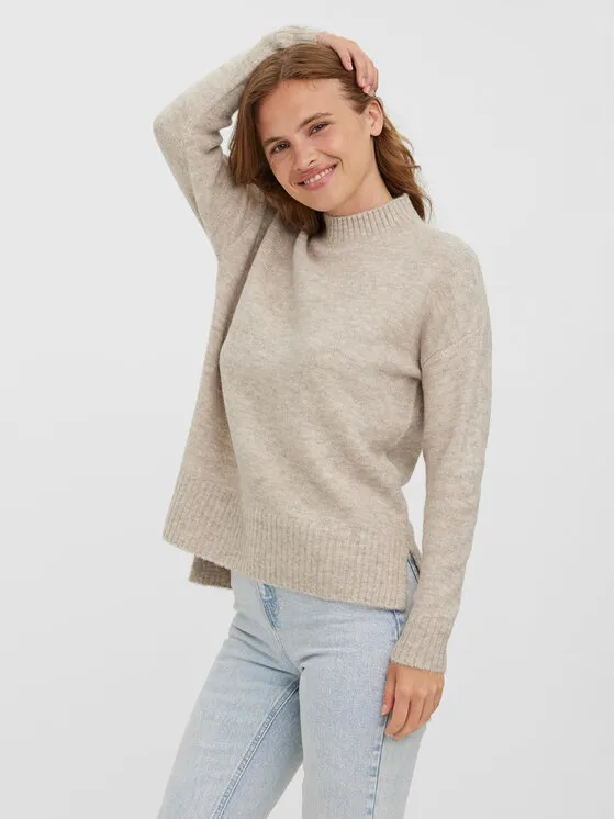 Πουλόβερ · Μπεζ · Regular Fit