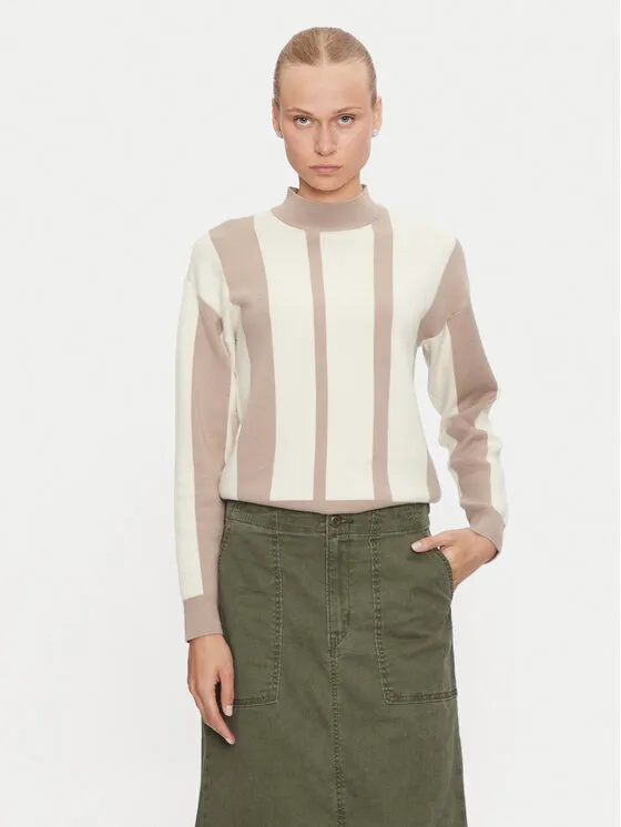 Πουλόβερ · Μπεζ · Regular Fit