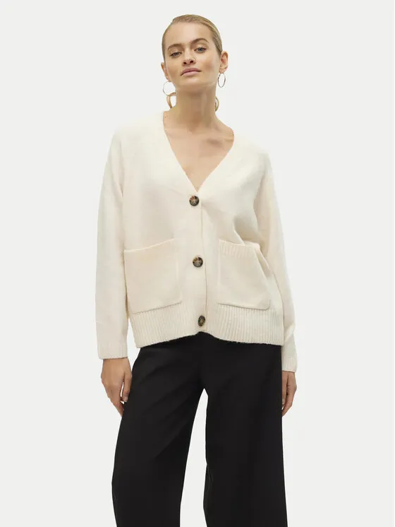 Ζακέτα · Μπεζ · Relaxed Fit