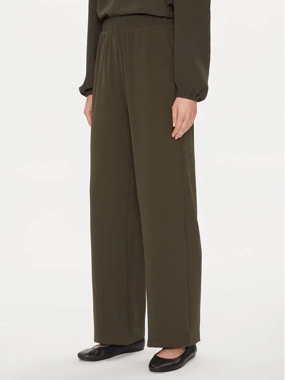 Vero Moda Παντελόνι υφασμάτινο · Γκρι · Relaxed Fit