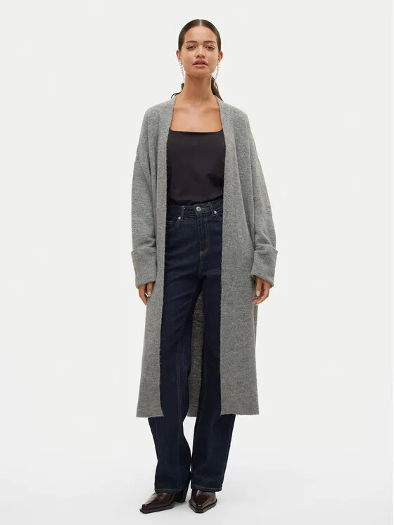 Ζακέτα · Γκρι · Relaxed Fit