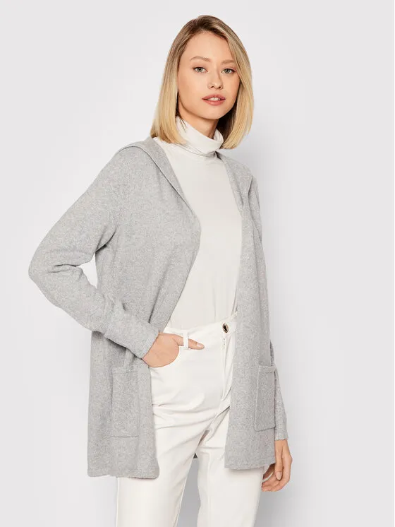 Ζακέτα · Γκρι · Relaxed Fit