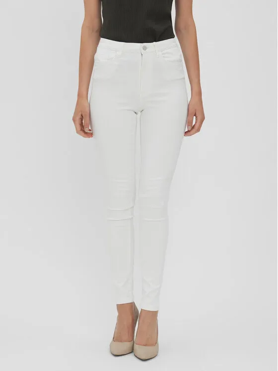 Vero Moda Τζιν · Λευκό · Skinny Fit