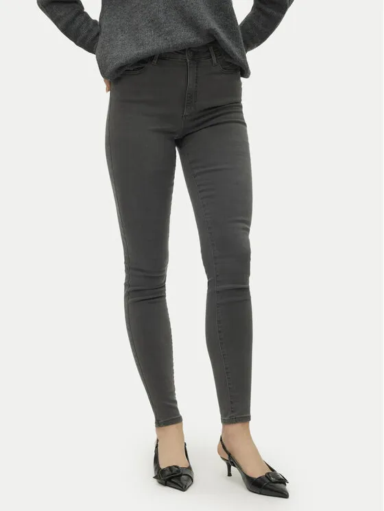 Vero Moda Τζιν · Γκρι · Skinny Fit