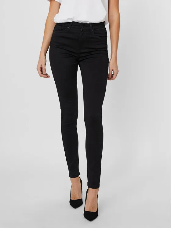 Vero Moda Τζιν · Μαύρο · Skinny Fit