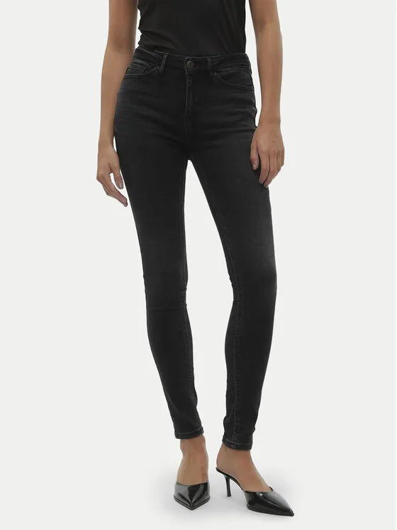 Vero Moda Τζιν · Μαύρο · Skinny Fit