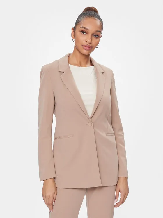 Σακάκι · Μπεζ · Slim Fit
