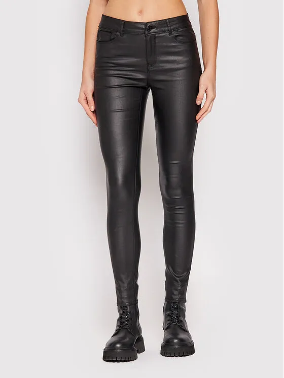 Παντελόνι υφασμάτινο · Μαύρο · Slim Fit