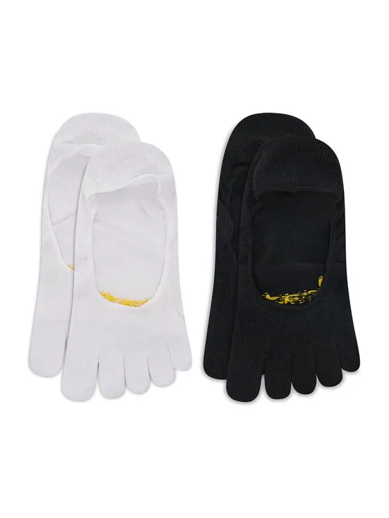 Vibram Fivefingers Σετ 2 ζευγάρια κάλτσες σοσόνια unisex · Λευκό