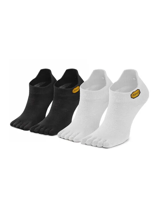 Vibram Fivefingers Σετ 2 ζευγάρια κοντές κάλτσες unisex · Μαύρο