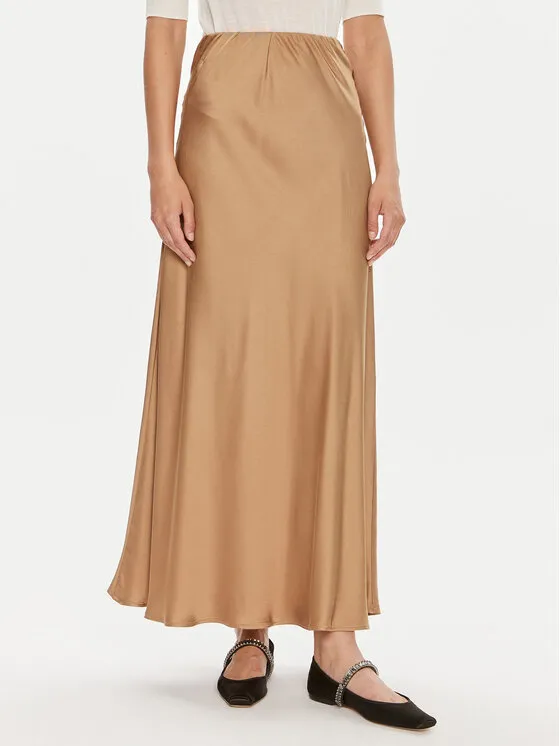 Φούστα maxi · Καφέ · Maxi
