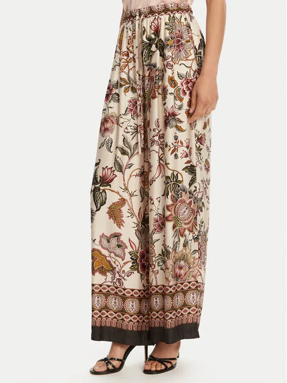 Παντελόνι Palazzo · Μπεζ · Regular Fit
