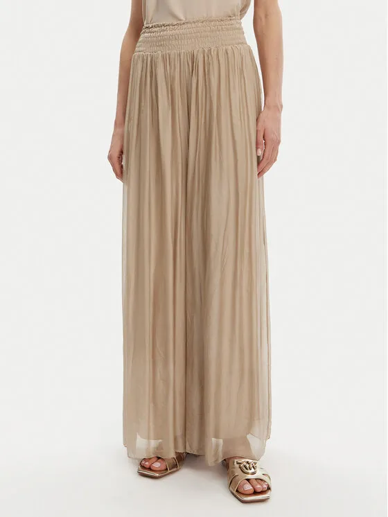 ViCOLO Παντελόνι Palazzo · Μπεζ · Regular Fit