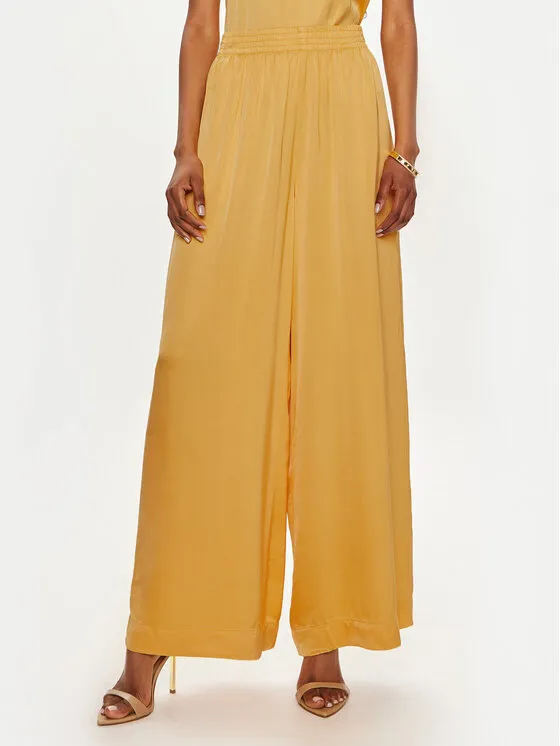 ViCOLO Παντελόνι Palazzo · Κίτρινο · Relaxed Fit