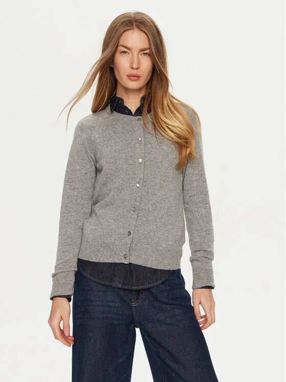 ViCOLO Ζακέτα · Γκρι · Regular Fit