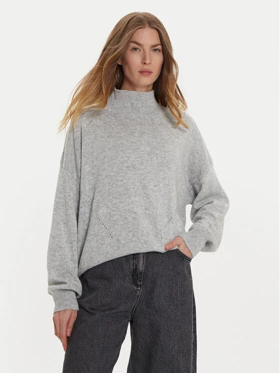 ViCOLO Πουλόβερ · Γκρι · Regular Fit