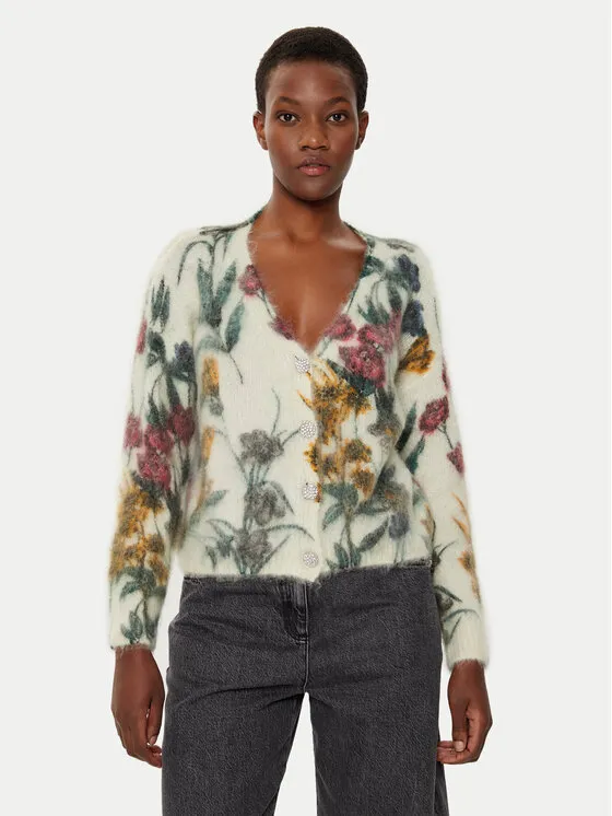 ViCOLO Ζακέτα · Λευκό · Regular Fit