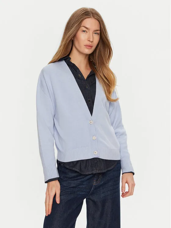 ViCOLO Ζακέτα · Γαλάζιο · Regular Fit