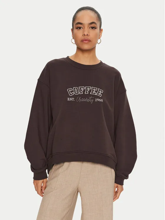 ViCOLO Μπλούζα · Καφέ · Relaxed Fit