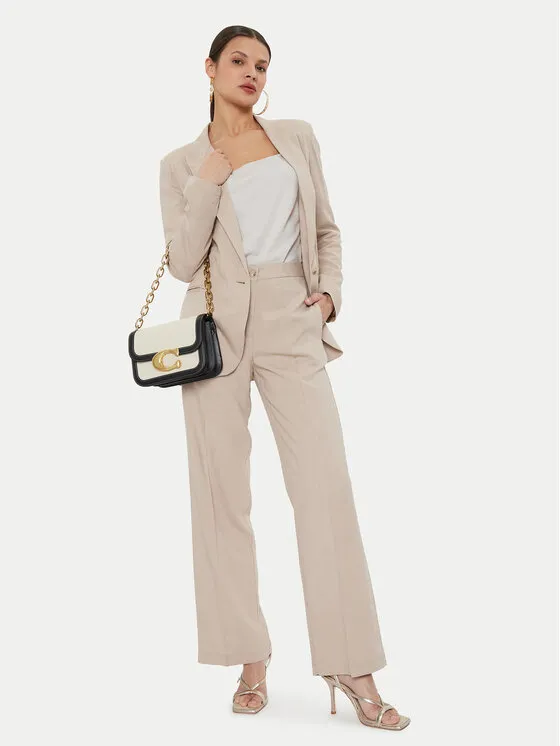 ViCOLO Παντελόνι υφασμάτινο · Μπεζ · Relaxed Fit