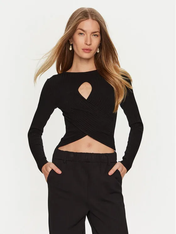 ViCOLO Πουλόβερ · Μαύρο · Slim Fit