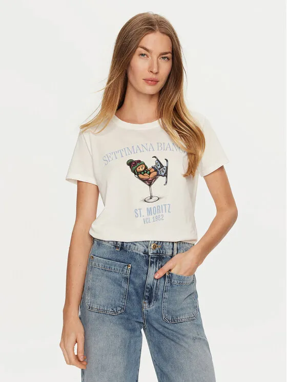 T-Shirt · Εκρού