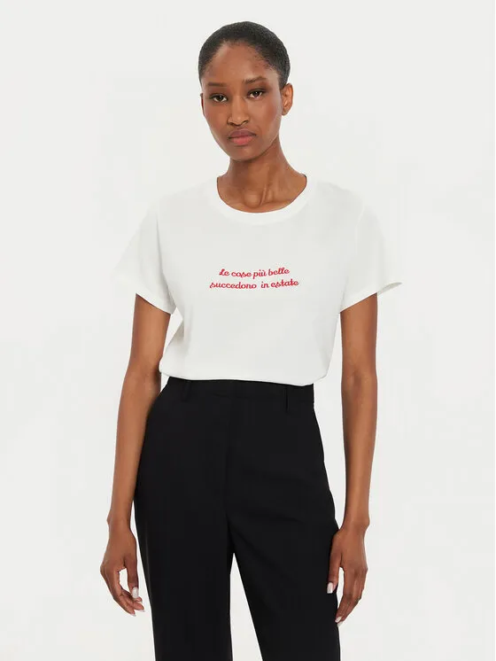 T-Shirt · Εκρού