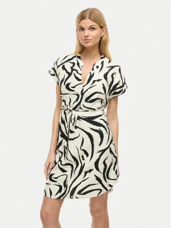 Φόρεμα καθημερινό · Μπεζ · Mini