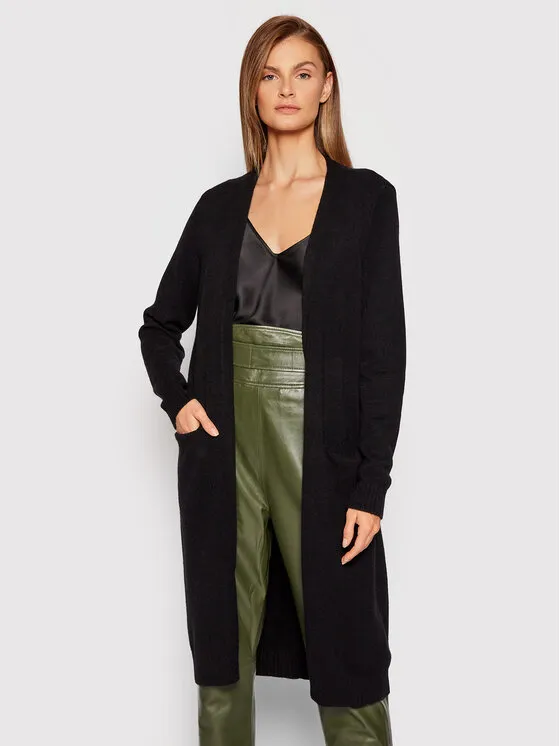 Vila Ζακέτα · Μαύρο · Regular Fit