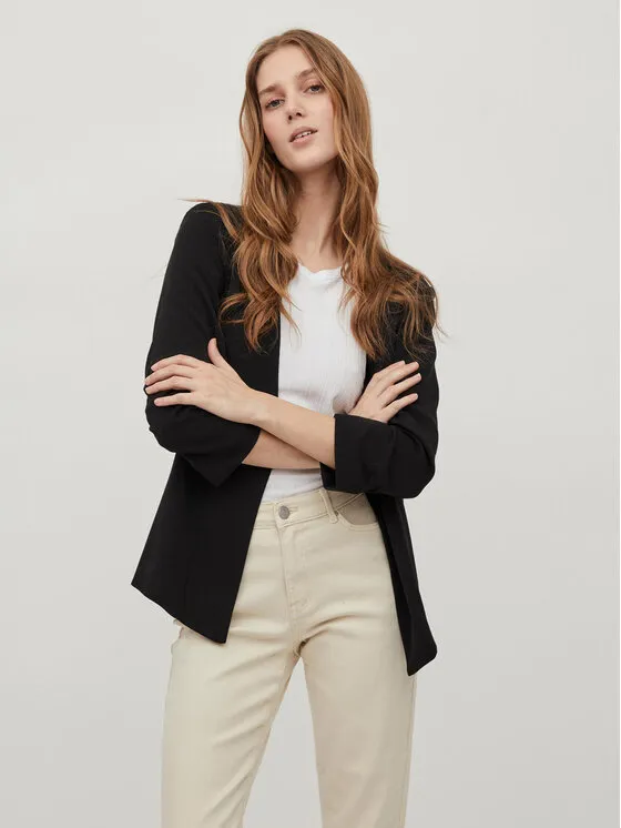 Vila Σακάκι · Μαύρο · Regular Fit
