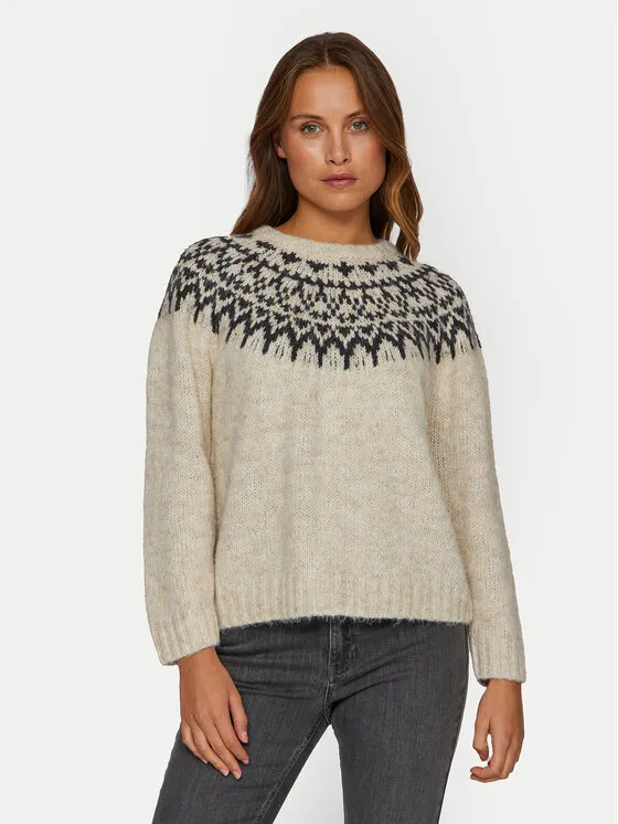 Vila Πουλόβερ · Μπεζ · Regular Fit