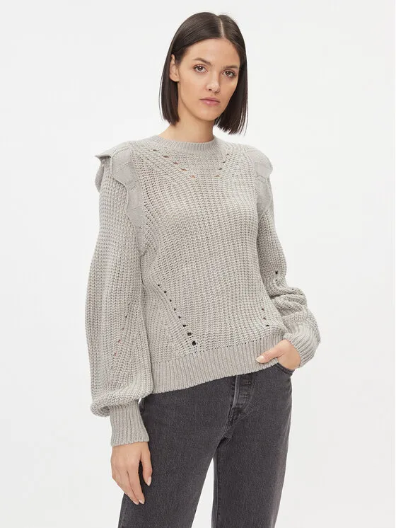 Vila Πουλόβερ · Γκρι · Regular Fit