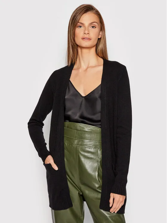 Vila Ζακέτα · Μαύρο · Regular Fit