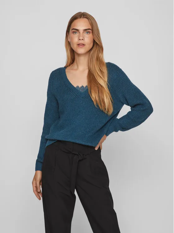 Vila Πουλόβερ · Μπλε · Regular Fit