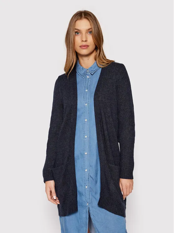 Vila Ζακέτα · Σκούρο μπλε · Regular Fit