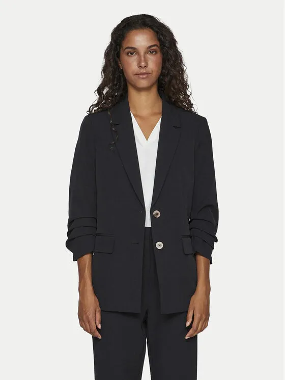 Vila Σακάκι · Μαύρο · Regular Fit