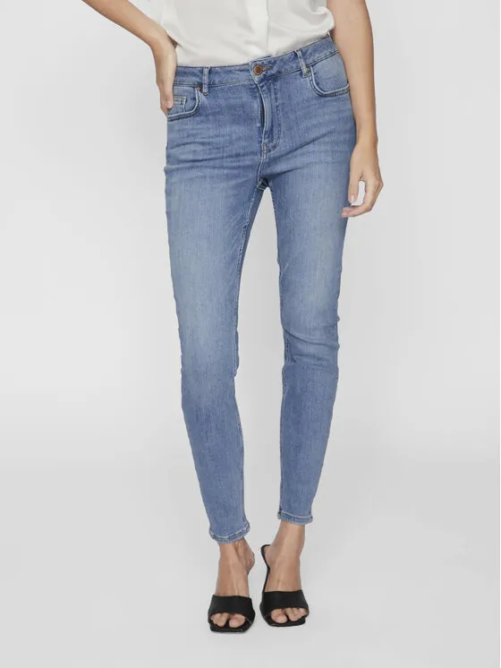 Vila Τζιν · Μπλε · Skinny Fit