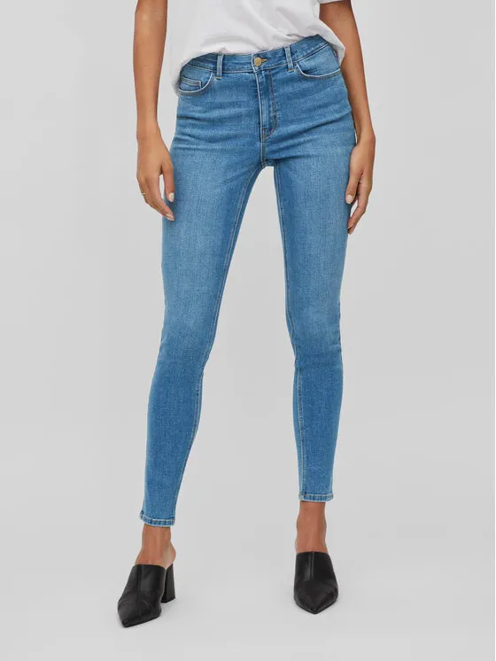 Vila Τζιν · Μπλε · Skinny Fit