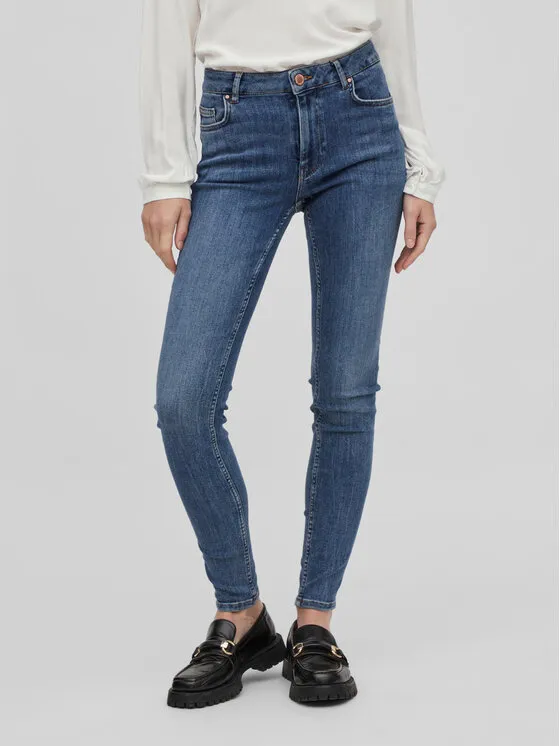 Vila Τζιν · Σκούρο μπλε · Skinny Fit