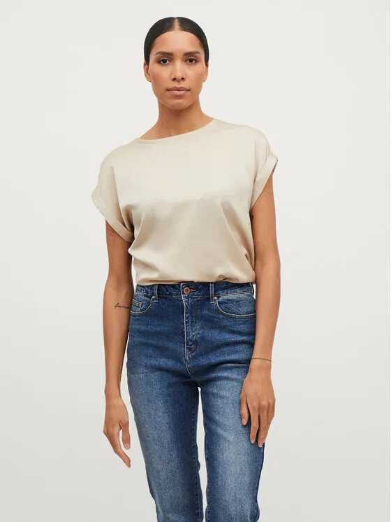 T-Shirt · Μπεζ