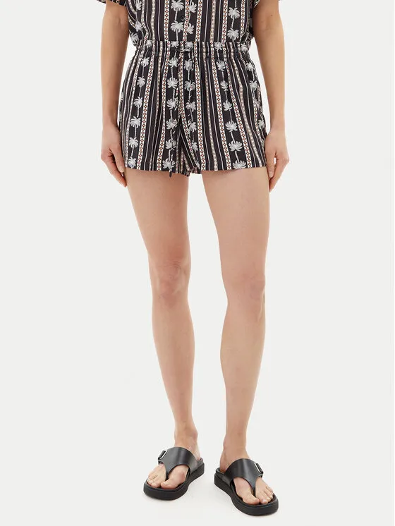 Volcom Σορτς υφασμάτινο · Μαύρο