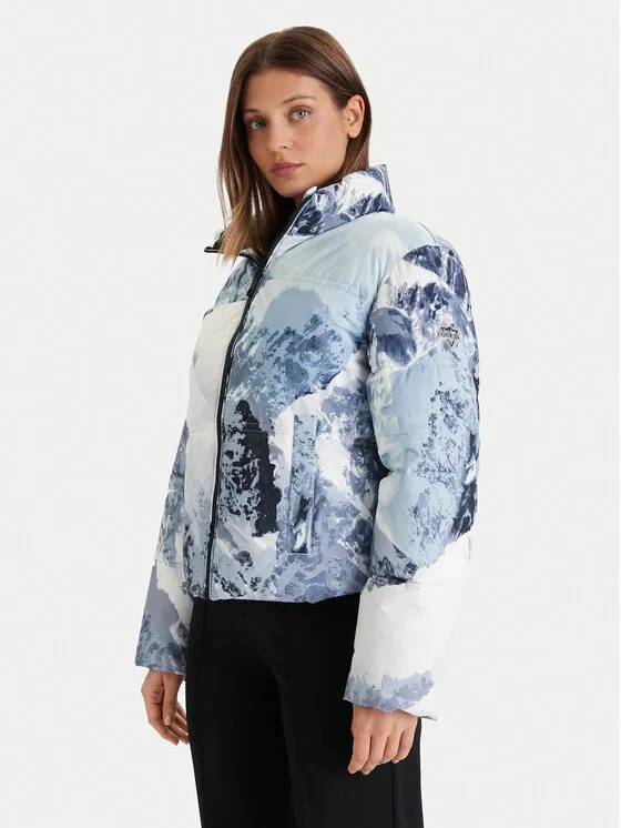 Μπουφάν για σκι W5BL92 W3282 Μπλε Regular Fit